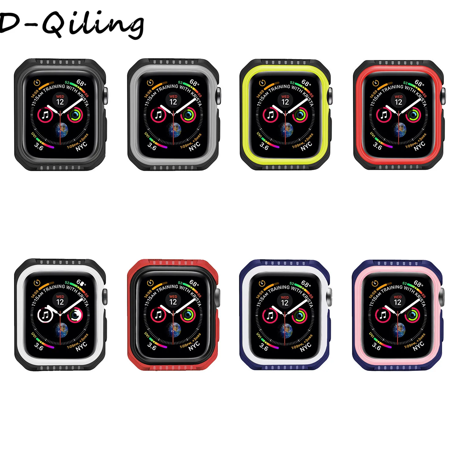 Защитный чехол ProBefit из силикона и поликарбоната для Apple Watch 4, 40 мм, 44 мм, защитный чехол-бампер для iWatch 3, 2, 1, 38 мм, 42 мм