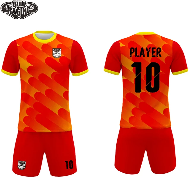 Football Jersey Number Size