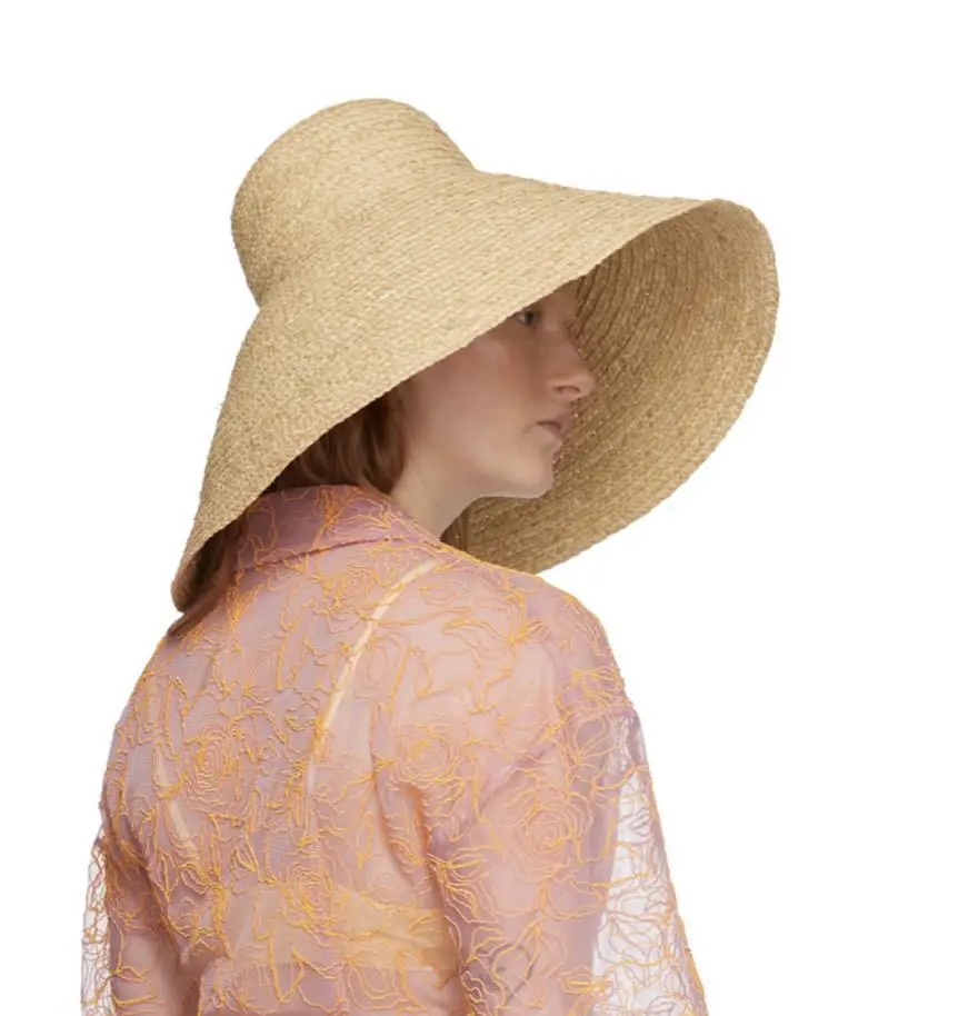 21cm Extra Large Brim Women Summer Hat 