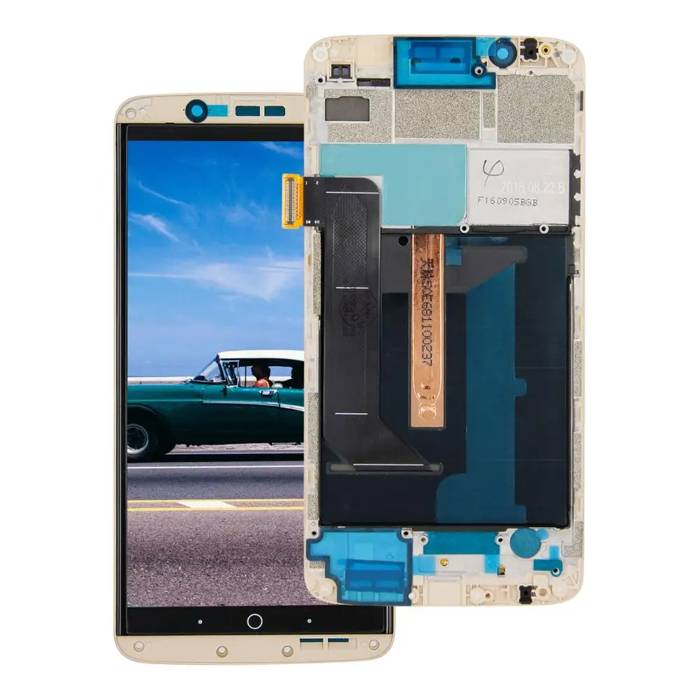 

5.5" For ZTE Axon 7 A2017 A2017U A2017G Lcd Display Digitizer Touch Panel Screen Assembly with Frame