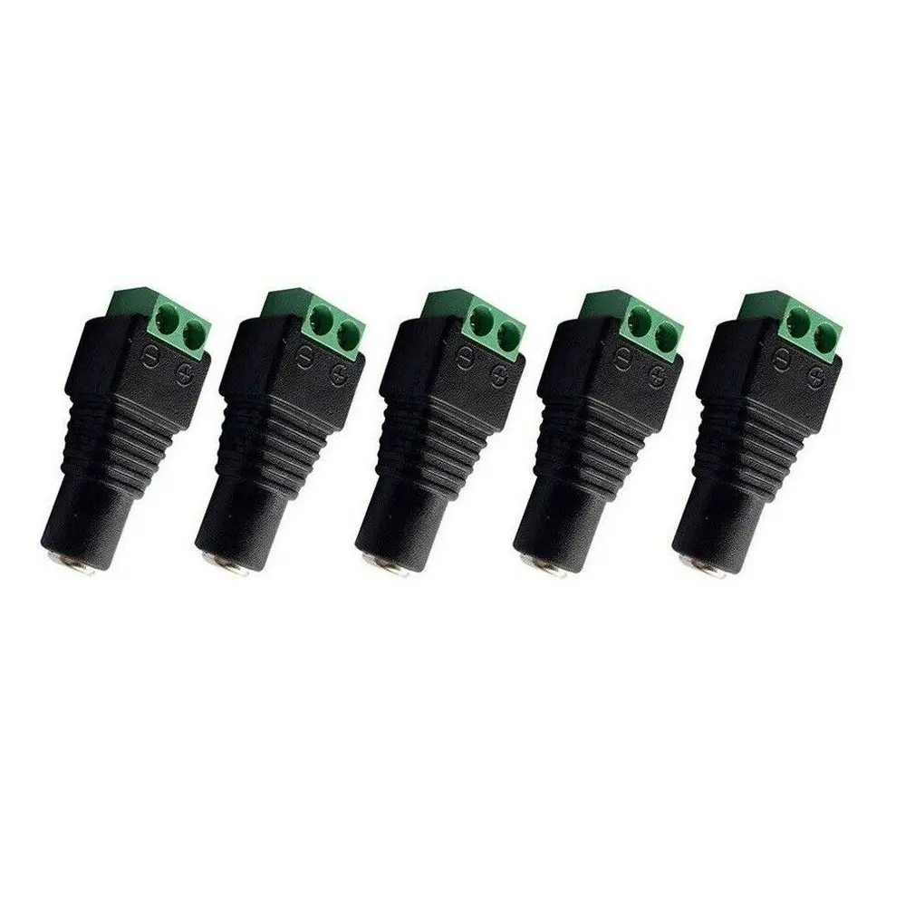 10 пар(20шт) Коаксиальный Cat5 к BNC DC Штекерный соединитель гнездовой разъем переменного тока Переходник Av BNC UTP для видео системы наблюдений Balun