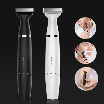 

MSN Multi-purpose Electric Hair Shaver Waterproof Two-way Blade Dry & Wet Razor Leg Armpit Hair Eyebrow Styling Trimmer