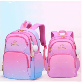 

waterproof Children School Bag Girls Kids Primary school backpack princess Orthopedic Backpack schoolbag kids Mochila Infantil