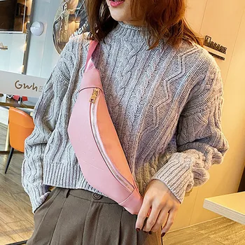 

Women Chest Bags Fashion Bag Outdoor Messenger Bag Shoulder Bag Female Large Capacity Zipper Phone Money Waist Packs