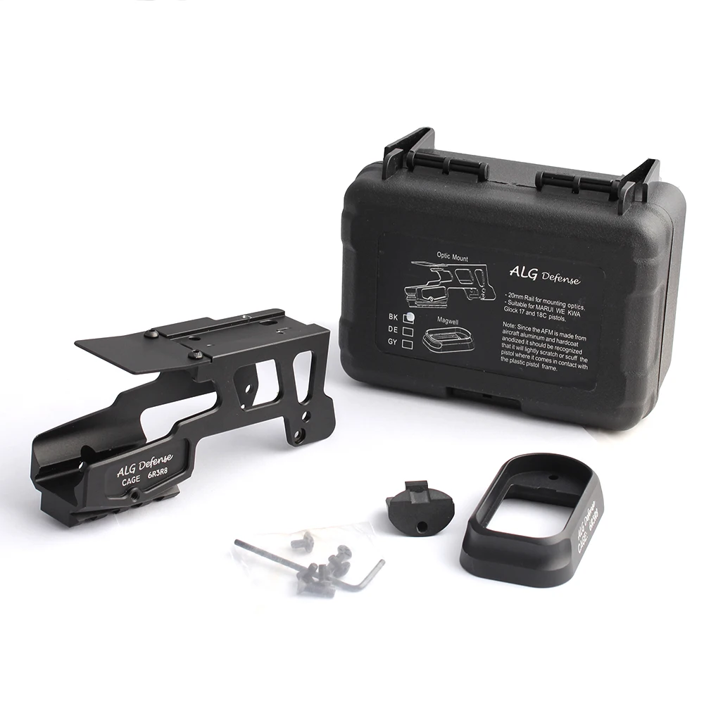 Крепление оптического прицела ALG для защиты TI T2 RMR fit Airsoft Gun Gen3 WE Marui KWA G17 18C 22 24 31 34 35