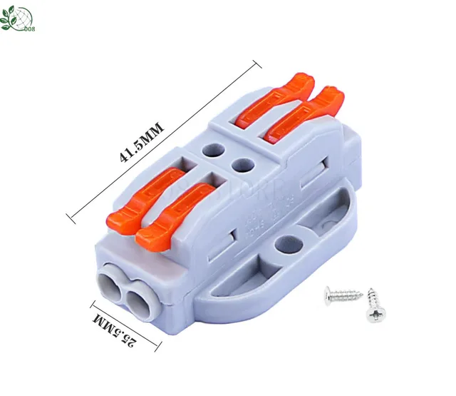 KV223 Connector mini wire connector terminal 1 drag 1 new screw fixing