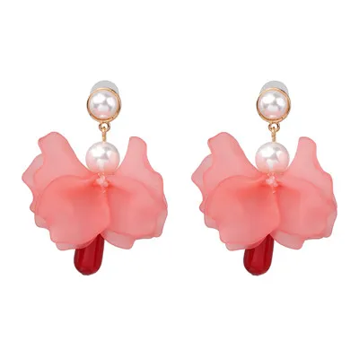 52420-PK JURAN бренд этнические длинные серьги с кисточками женские Boho ручной работы смолы висящие серьги с подвесками Макси праздничные ювелирные изделия оптом - Окраска металла: 52420-PK