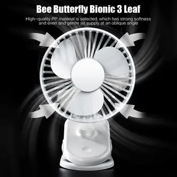 

360°Rotation USB Cooling Fan Desktop Student Dormitory Small Mute Electric Fan Portable Travel Outdoor Mini Fans 5.13