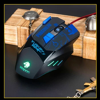 

Wired Gaming Mouse Gamer Cable USB 8D Colorful LED Optical Mause For PC Computer game RGB light pressure gun shooting