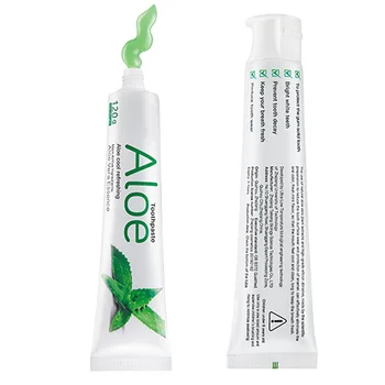 

120g Aloe Plant Herb Toothpaste Teeth Whitening Cleaning Hygiene Oral Care Remove Stains Anti-bacterial Teeth Care 66CY