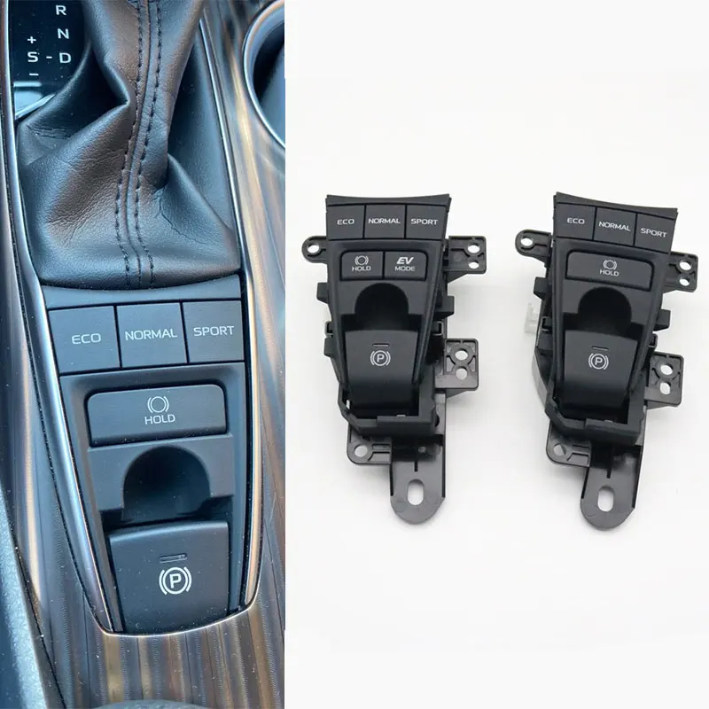 US $51.97 Electronic Brake Switch PSwitch Handbrake Button Eco Button Sport Mode Switch For Toyota Camry Parking Hold 2018 2019 Xv70 V70