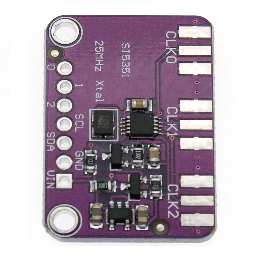 Модуль генератора тактовых сигналов SI5351 SI5351A I2C 3 В постоянного тока 5