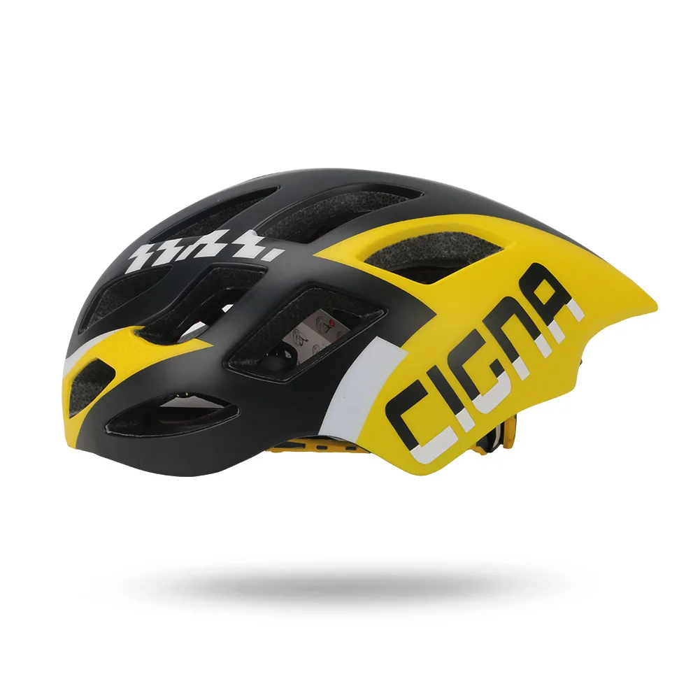 Bicycle helmet roller skating helmet unibody sport helmet thor - Цвет: Black and yellow