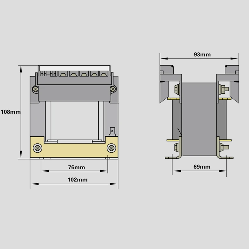 1 предмет; Новинка; BK-200W машина Управление трансформатор 220V380V до 110 V/36 V/24 V