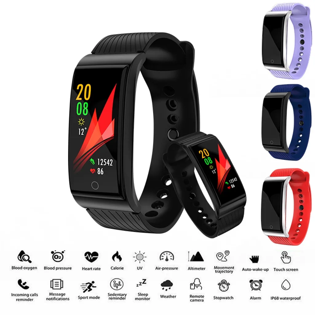

Smart Watch Fitness Activity Tracker with Heart Rate Fitness Pedometer Bracelet Wristband Watch Strap fitness tracker 2019#G20