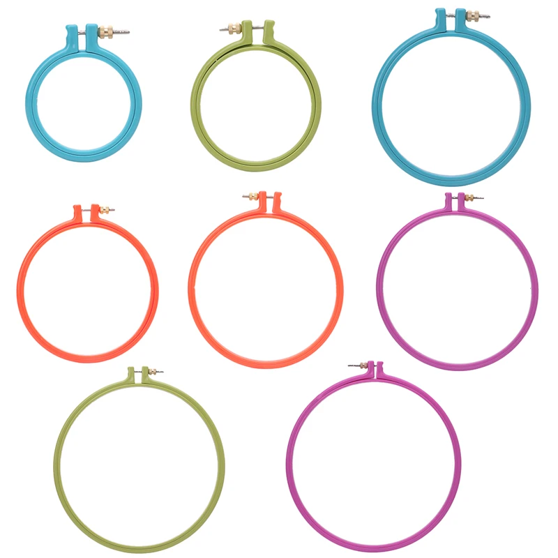 Овальная пластиковая оправа для вышивки рукоделие инструмент сделай сам