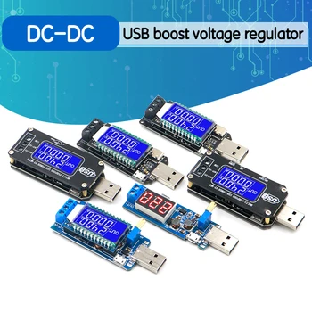 

DC-DC CNC USB buck-boost power supply voltage regulator module 5V to 3.3V 9V 12V 24V desktop power module