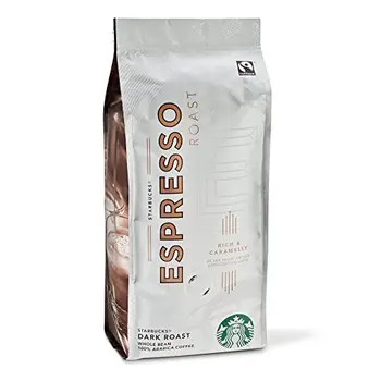

Starbucks Fairtrade Dark Espresso Roast Whole Bean Coffee 227g