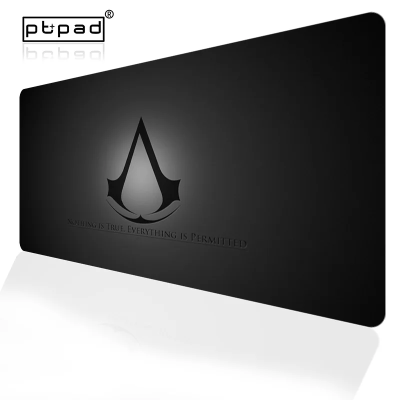 

700*300*2mm Gaming Assassins Creed Mouse Pad Big Game Player Laptop Non-slip Mousepad Mice Mat Large Lock Edge Rubber Pad