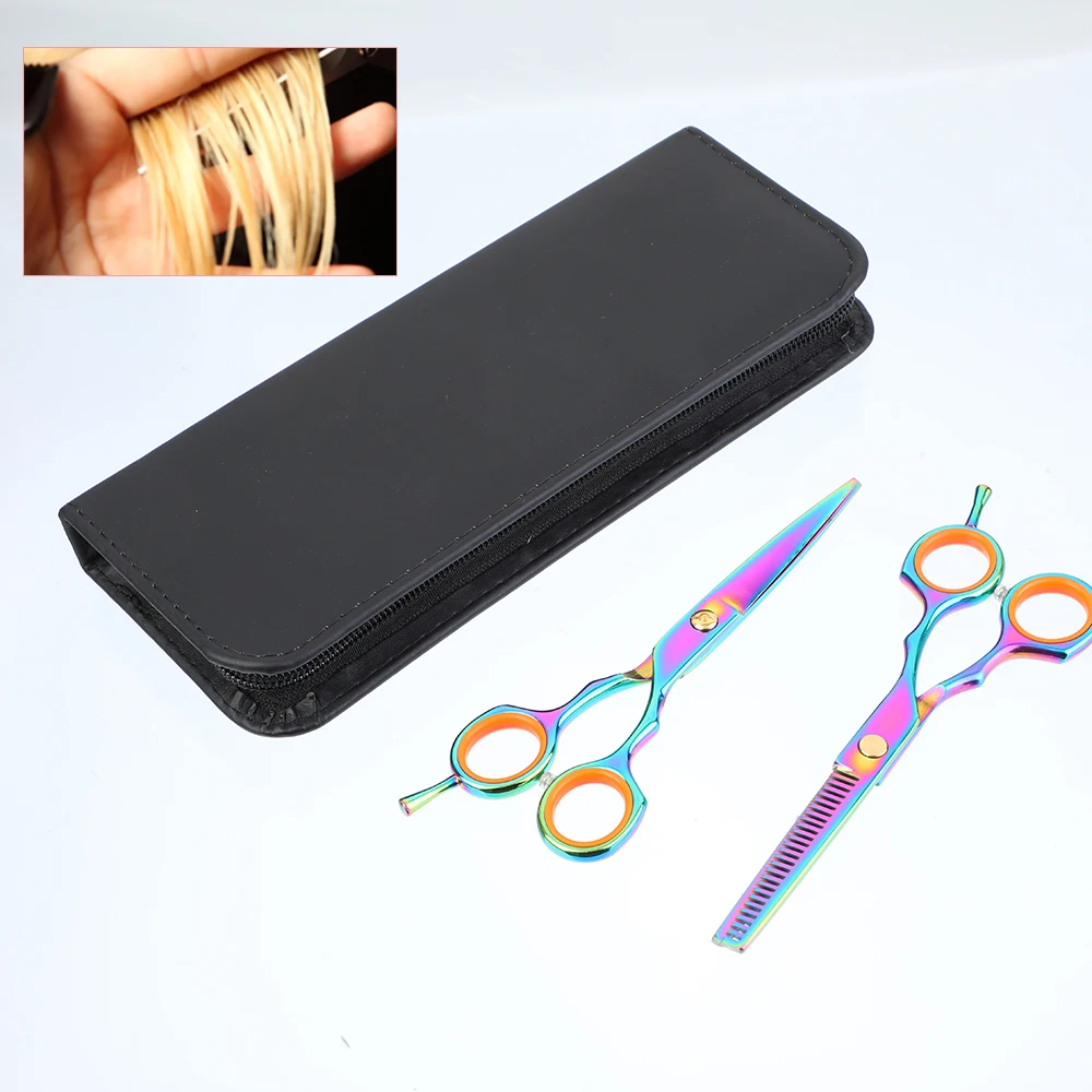 Manooby профессиональные 5.5in ножницы для стрижки волос профессиональная салонная укладка ножницы для стрижки волос набор Органайзер