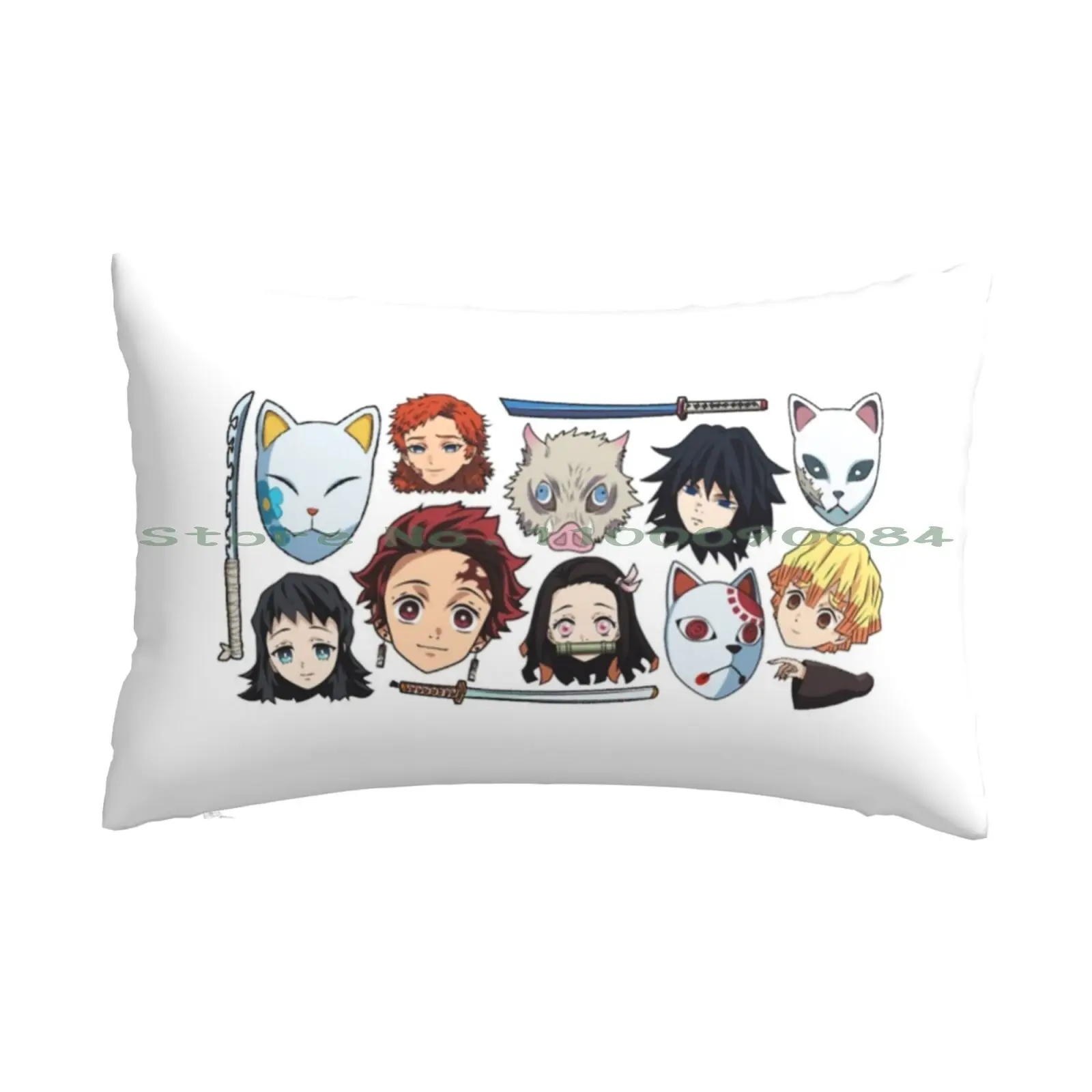 Fox Mask First Class ( Kimetsu No Yaiba) Federa 20X30 50*75 Divano Camera Da Letto 1982 Lancia 037 Rally Evo 2 Corsa Gruppo B