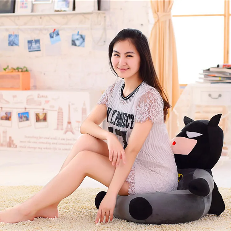 Супер Герой Мультфильм Crayon Beanbag сиденье Супермен летучая мышь капитан Человек-паук детский подарок