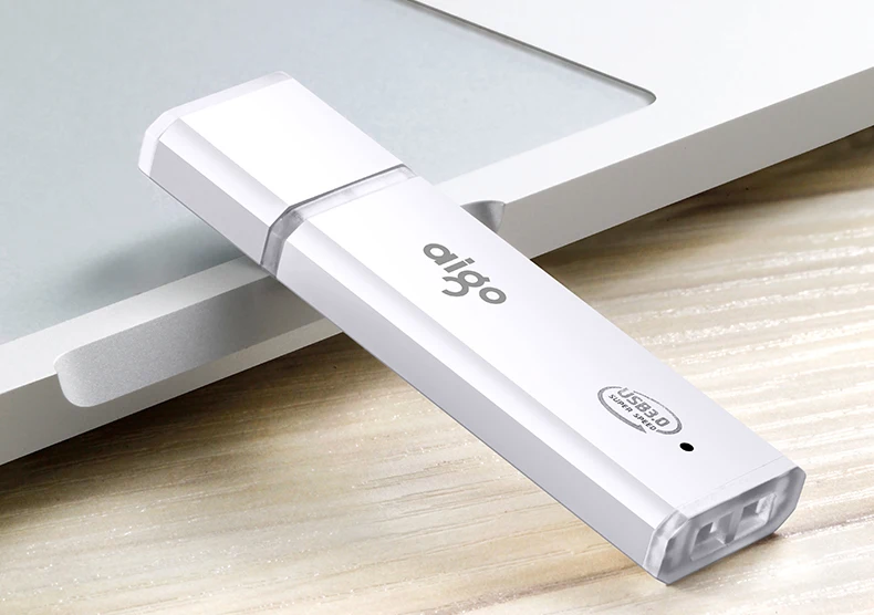 Aigo 32G usb 3,0 высокоскоростной флеш-накопитель светодиодный индикатор pendrive 3,0 Металлический usb флеш-накопитель chiavetta cle usb chiavetta usb