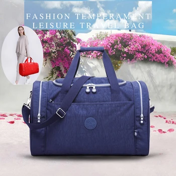 

Large Capacity Multifunctional Outdoor Shoulder Bag Travel Duffel Unisex Kipled Original luggage duffel handbags Practical