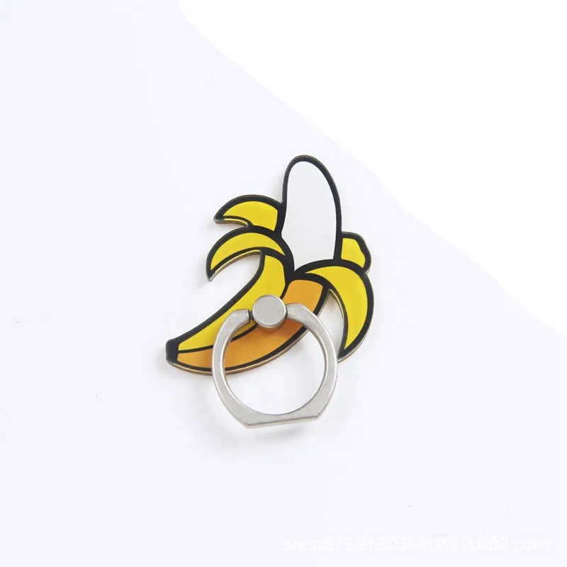 Rainbow Universal Phone Ring Holder Mobile Phone Holder Stand cactus Finger Ring Holder suporte celular For iPhone Samsung Table