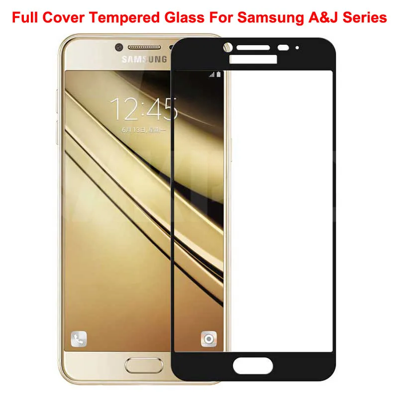 9D Защитное стекло для Samsung Galaxy S7 A3 A5 A7 2017 J3 J5 J7 2016 закаленное защитное