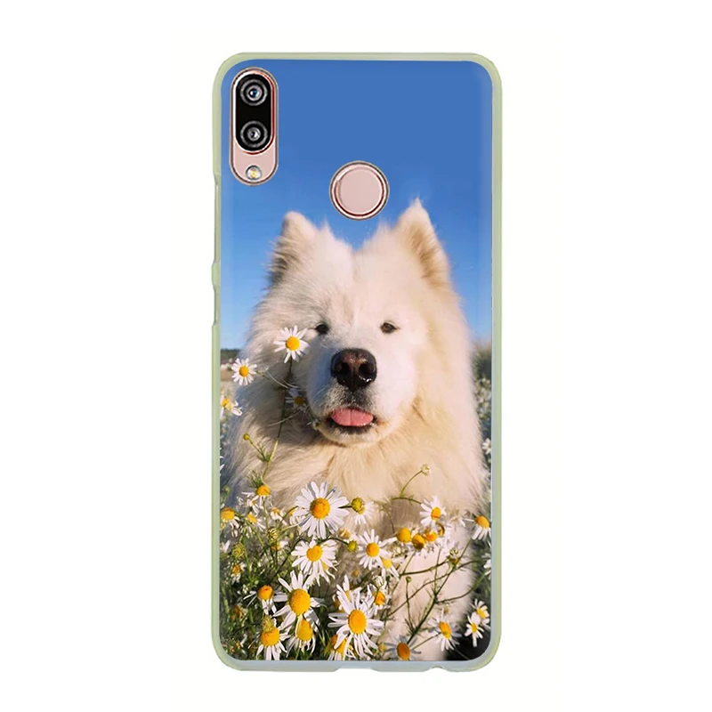 Прекрасная собака самоед жесткий чехол для телефона для huawei Honor play 10 8C 8X8 9 Lite 7C 7X 6A 7A 6C вид 20 9X Pro - Цвет: H2
