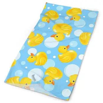 

SHINYWEET Women Men Yellow Rubber Duck Neck Gaiter Headwear Headband Face scarf Seamless Bandana 16-in-1 Magic Scarf Multi