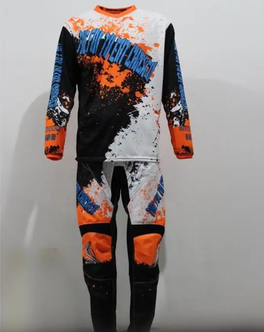 2020 SAIYOUQI Новый мотокроссе костюм: Трикотажный верх + низ мотоцикла Dirt bike горный