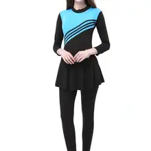 Мусульманский купальник, женский купальный костюм, купальник размера плюс, мусульманский купальный костюм, пляжная одежда, слитный купальник, одежда для занятий спортом