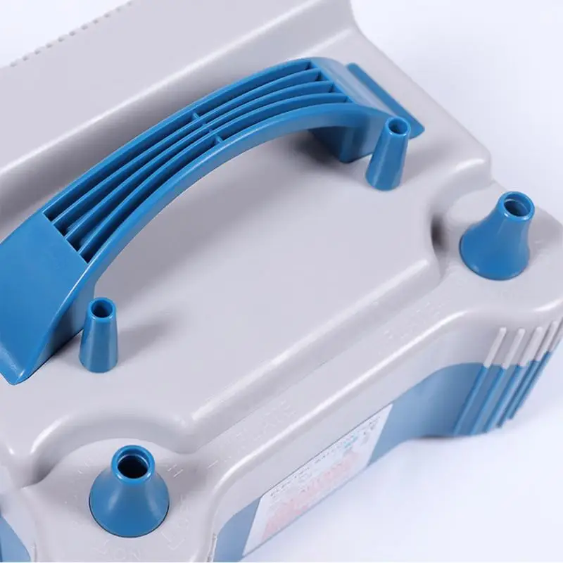 ЕС штекер портативный двойное отверстие надувной электрический надувной воздушный шар воздуходувка насос высокого напряжения двойное отверстие надувная машина