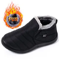 Winter Sneaker Men Casual Shoes For Men Waterproof Shoes Men Keep Warm Men's Sneaker Thick Fur Snow Shoes Platform Male Footwear 1