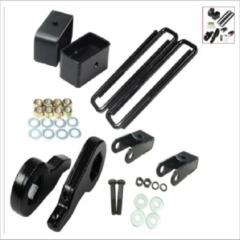 

Для 1999-2006 Chevy 2WD Silverado Sierra 1500 3 "Front and 2" Rear Leveling Lift Kit