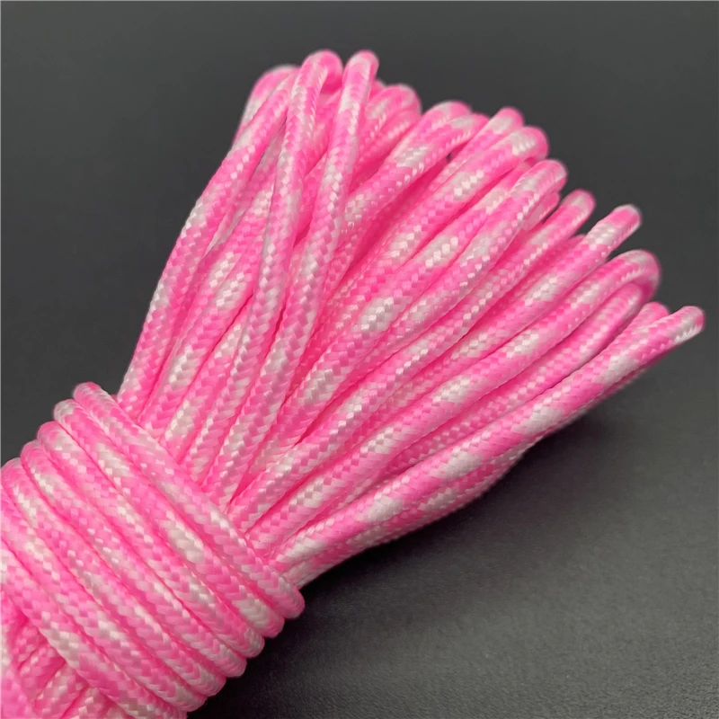 Nylon Cord Nylon Rope 10Yards/Lot 3mm Parachute Cord Rope Lanyard Rope For Mil Spec Type Climbing Camping Survival Equipment DIY Mask Lanyards