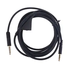 Earphone Cable Audio Line Cord with Tuning Volume Control Function for Logitech A10 A40 Headset Hot Sale replaced audio earphone cable with volume control function for astro a10 a40 g233 gaming headset