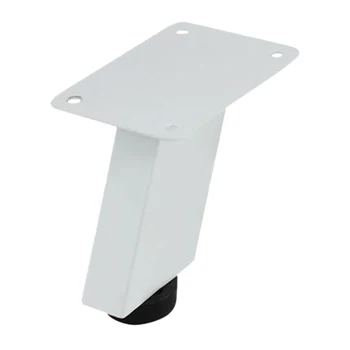 

8cm Hardware Sofa Feet Cabinet Adjustable Height Office Support Bed Breakfast Bar Home Non Slip Desk Iron Furniture Legs Table