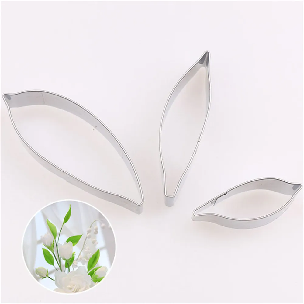 

Pastry Biscuit Cutters Stainless Steel Leaf Pattern Cutter Mold DIY Soft Paper Clay Cutting Tools Mould