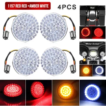

For Harley Turn Signal Lights 2Inch LED Front/Rear Turn Signal Light Insert