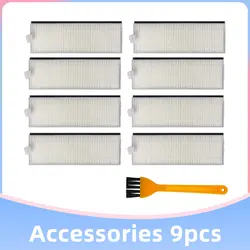 Filtros Hepa lavables y reutilizables para aspiradora iLife A7 A9S, accesorios, 8 Uds. Por juego
