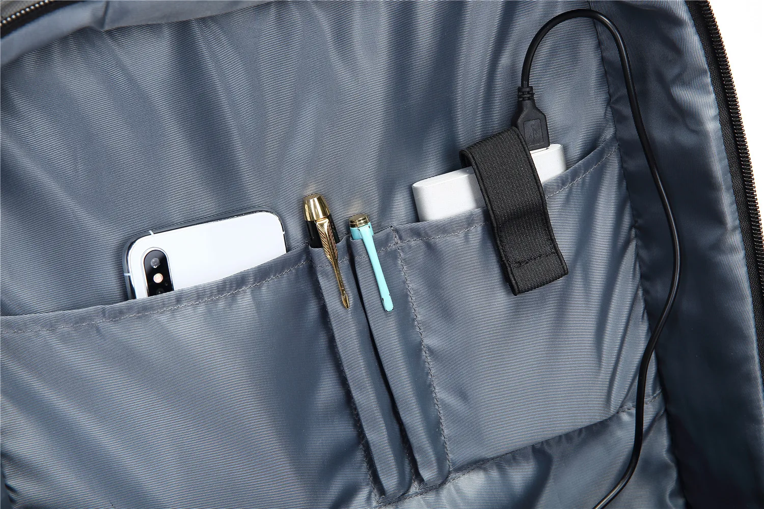 Новинка, рюкзак для ноутбука с usb зарядкой, большая вместительность, расширяемая Водонепроницаемая спортивная сумка для путешествий на открытом воздухе, 15,6 дюймов, сумка для ноутбука, сумка для мужчин