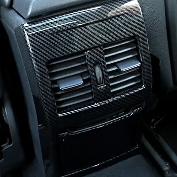 

For Mercedes-Benz A W176 GLA X156 CLA C117 B W246 ABS carbon fiber style rear exhaust trim strip interior accessories