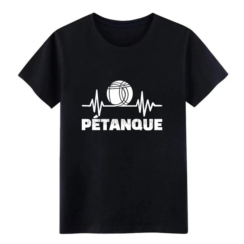 Petanque футболка для мужчин создать 100% хлопок S-3xl уникальный графический дышащий