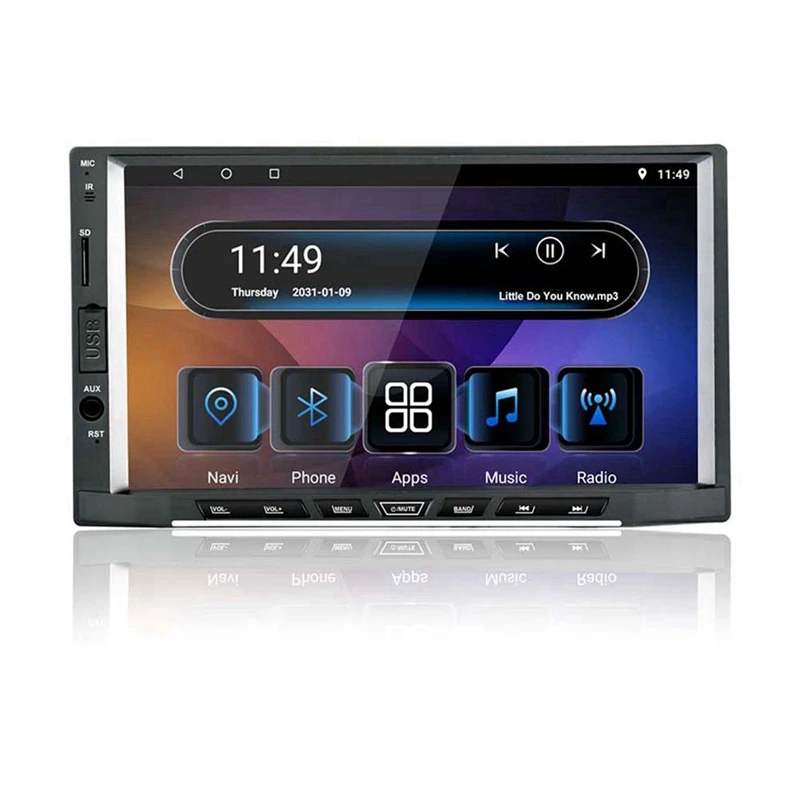 Flash Deal Android 8.1 Car 7 Inch HD Press Screen Player GPS Navigation Radio Stereo SD Card Player Eight Core With 2G Ddr3 + 16G Nand Memo 3 Flash Deal Android 8.1 Car 7 Inch HD Press Screen Player GPS Navigation Radio Stereo SD Card Player Eight Core With 2G Ddr3 + 16G Nand Memo 3