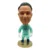 2.55" Soccer Doll Figure Cartoon Club Player Figurines Ibrahimovic Bruno Kane 6.5cm Height fashion doll