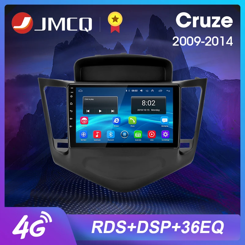 2DIN Android 8,1 4G+ WiFi 2G+ 3 2G Автомагнитола RDS DSP мультимедийный плеер для 2009- Chevrolet Cruze навигация gps головное устройство 2 din