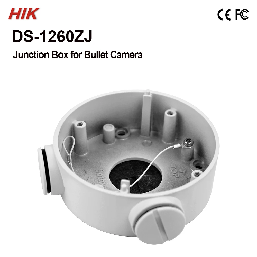 DS-1260ZJ Hikvision распределительная коробка для пуля Камера DS-2CD2T85FWD-I8 DS-2CD2642FWD-I кронштейн для камеры системы видеонаблюдения корпус для оборудования видеонаблюдения